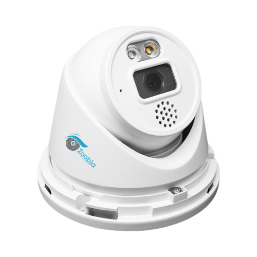 JAZ-3100S 6MP Full Color Two-Way Audio Turret POE