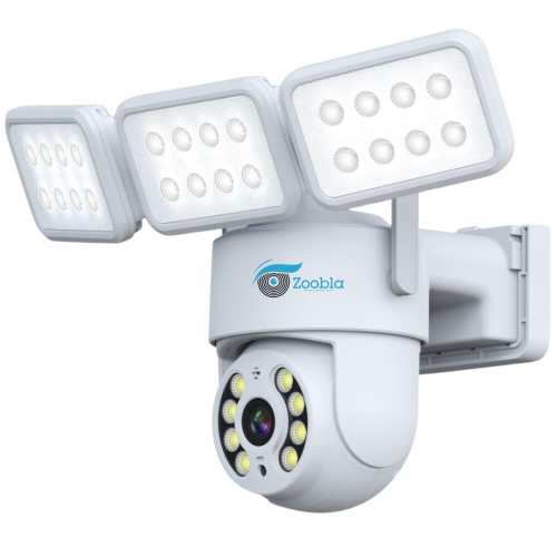 Smart 4MP Outdoor Garden Light/Lamp Camera Full HD Night Vision Camera