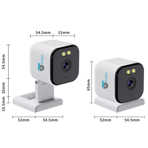 JAZ-Dual 2.4G 5G Wifi Mini Camera Indoor Wireless Camera for Home Security