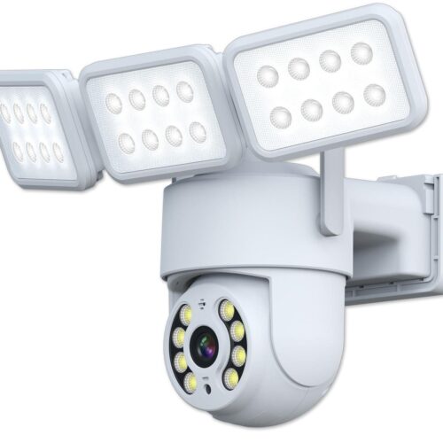 Smart 4MP Outdoor Garden Light/Lamp Camera Full HD Night Vision Camera